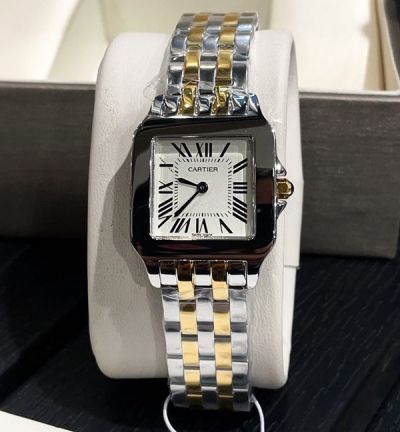 Cartier 316L Steel Quartz Movement 26*36/21*28MM Watch